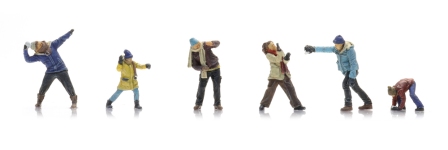 Artitec 5870148 - H0 - Schneeballschlacht (6 Stück)